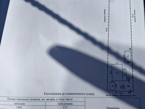 ділянка за адресою Богдана Хмельницького, 7