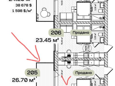 квартира по адресу Ольжича ул., (Будинок)