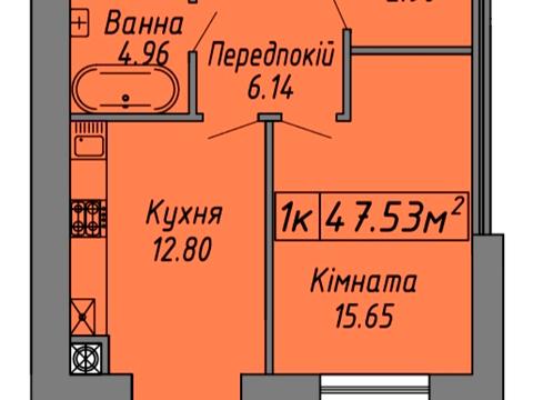 квартира за адресою Степана Бандери вул., (Будинок 1)