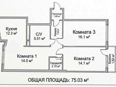 квартира за адресою Володимира Івасюка просп. (Героїв Сталінграду), 25