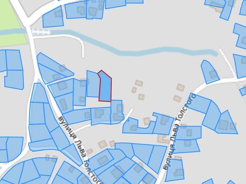 ділянка за адресою провулок Толстого, 20Б
