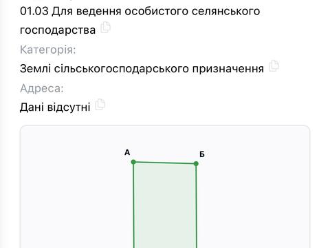 участок по адресу с. Виннички, 