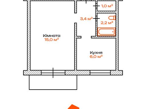 квартира за адресою Київ, Юрія Кондратюка вул., 4-Б