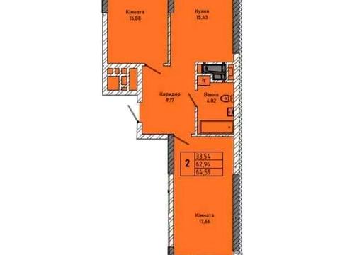 квартира по адресу Миколайчука ул., 38