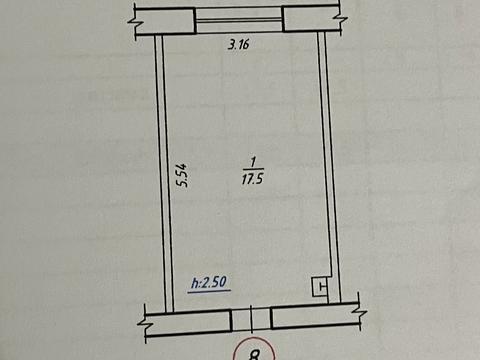 комната по адресу Ахтырская ул., 9