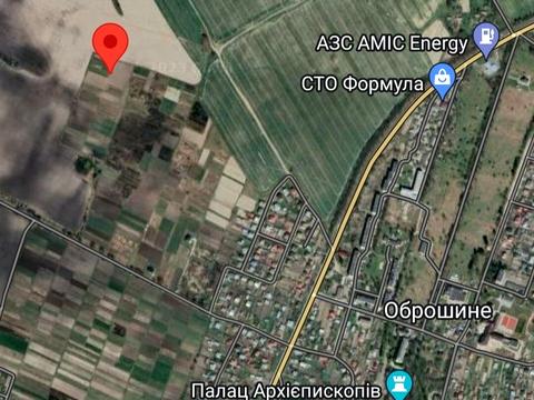 ділянка за адресою с. Оброшине, 