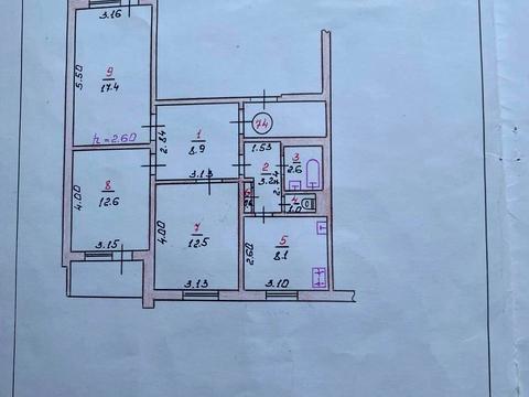 квартира по адресу Проскурівського підпілля ул., 209