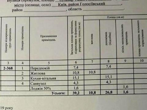 квартира за адресою Тадея Рильського бульв., 1