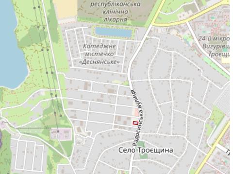 участок по адресу Радосинская ул. (Леніна), 43