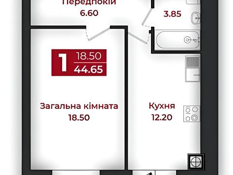 квартира за адресою Полтава, Європейська вул. (Фрунзе), 183