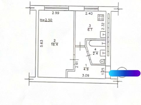 квартира за адресою Героїв Крут вул. (Валентини Терешкової), 8б