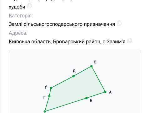 участок по адресу