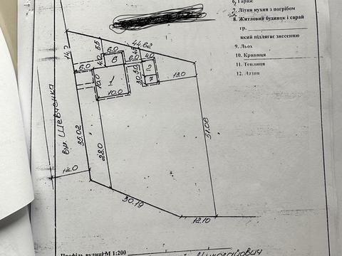 участок по адресу Шевченка, 18б