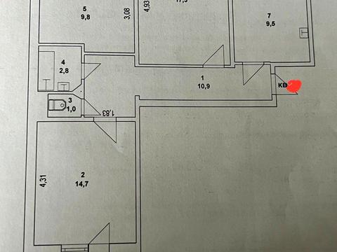 квартира по адресу Радужная ул., 21-А