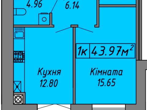 квартира за адресою Степана Бандери вул., (Будинок 1)