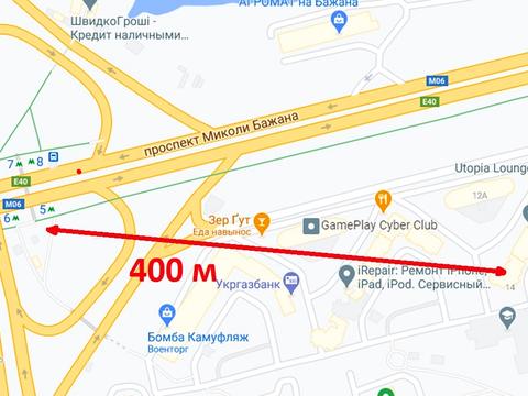 комерційна за адресою Миколи Бажана просп., 14