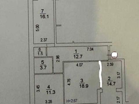 квартира по адресу Радужная ул., 96