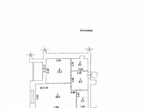 квартира по адресу Домостроительная ул., 3