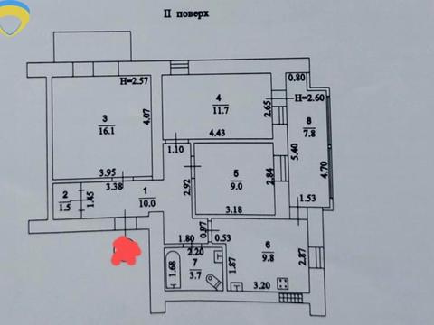 квартира по адресу Академика Заболотного ул., 56а