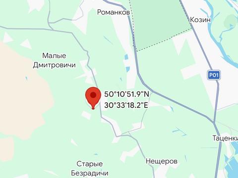 ділянка за адресою Київська