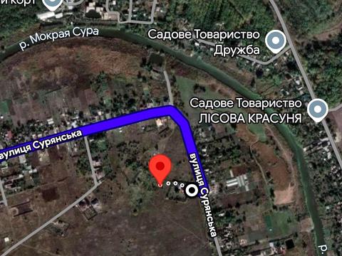 ділянка за адресою Авіаційна, 13
