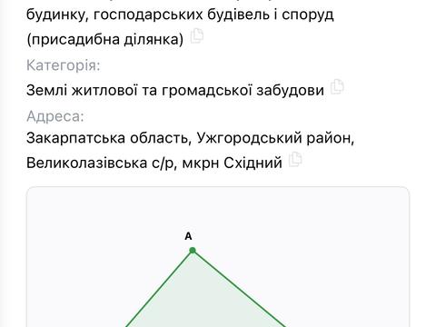 участок по адресу 