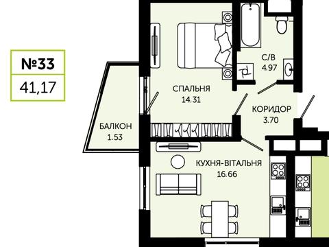квартира за адресою Василя Щурата вул., (Будинок 4)