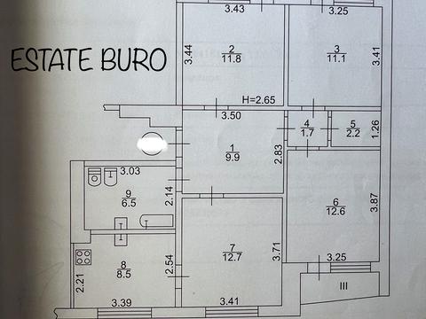квартира по адресу Маршала Рыбалко ул., 47б
