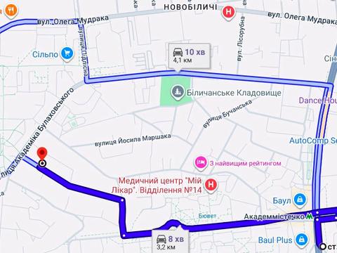 участок по адресу Володимира Дурдуківського ул.