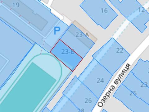 ділянка за адресою Петра Прокоповича вул. (Фрунзе), 23Б