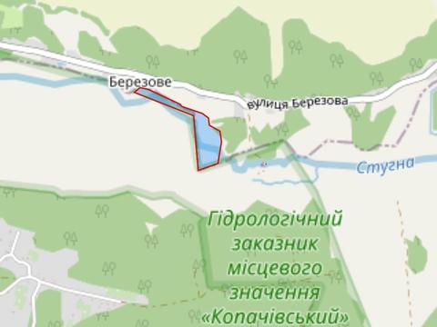 ділянка за адресою Березова