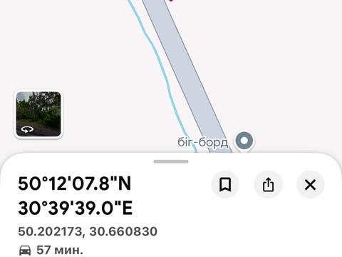 ділянка за адресою Київська вул.