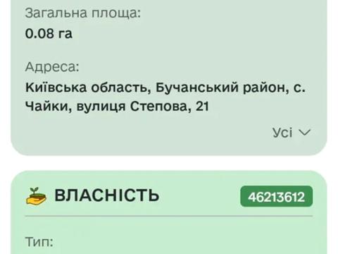 ділянка за адресою 