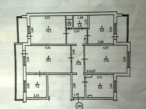 квартира по адресу Рене Декарта ул. (Кулібіна), 5