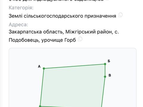 участок по адресу 