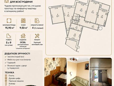 квартира по адресу Буковинская ул., 12