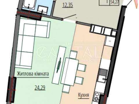 квартира по адресу Николая Михновского бульв. (Дружбы народов), (Будинок)