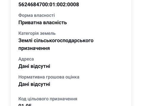 участок по адресу 