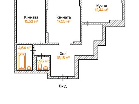 квартира за адресою Київ, Столичне шосе, (Будинок 8)