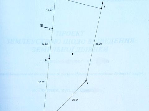 ділянка за адресою Геодезична, 85