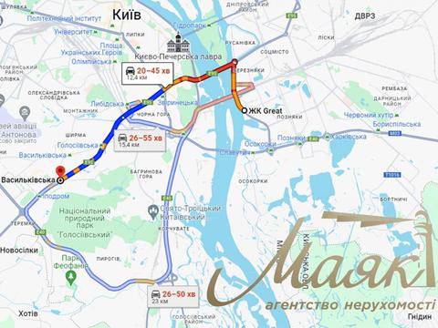 квартира за адресою Дніпровська набережна вул., 15-Д