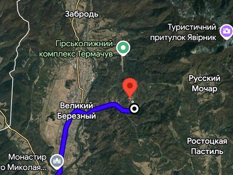 ділянка за адресою смт. Великий Березний, 