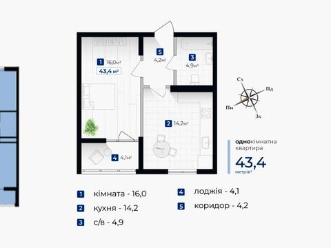 квартира по адресу Гната Хоткевича ул., (Будинок)