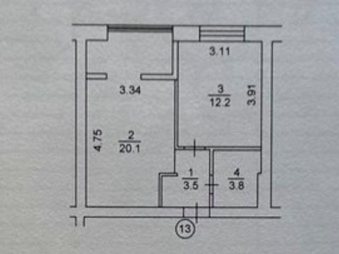 квартира за адресою Миколи Сингаївського вул. (Ново-Оскольська), 2-Б/5
