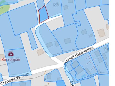 участок по адресу Шевченка ул.