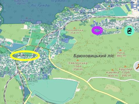 участок по адресу Вербівка, 7