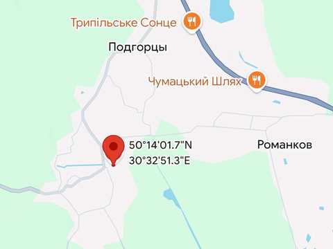 участок по адресу Свято-МИхайлівська