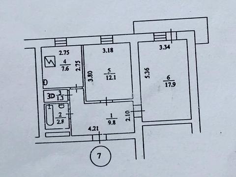 квартира по адресу Воздухофлотский просп. (Повітрофлотський), 19
