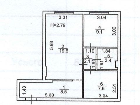 квартира по адресу Поліська ул., 4