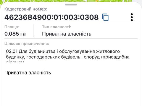 ділянка за адресою 